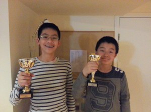 March-April Co-Champions: Kayton and Patrick