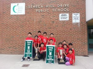 Taken proudly in front of the school.