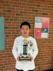 Benjamin Lin, Grade 5 2nd place of the OCC 2015.