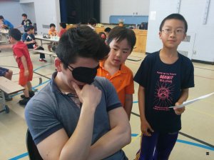 ......and wait for the GM's move.